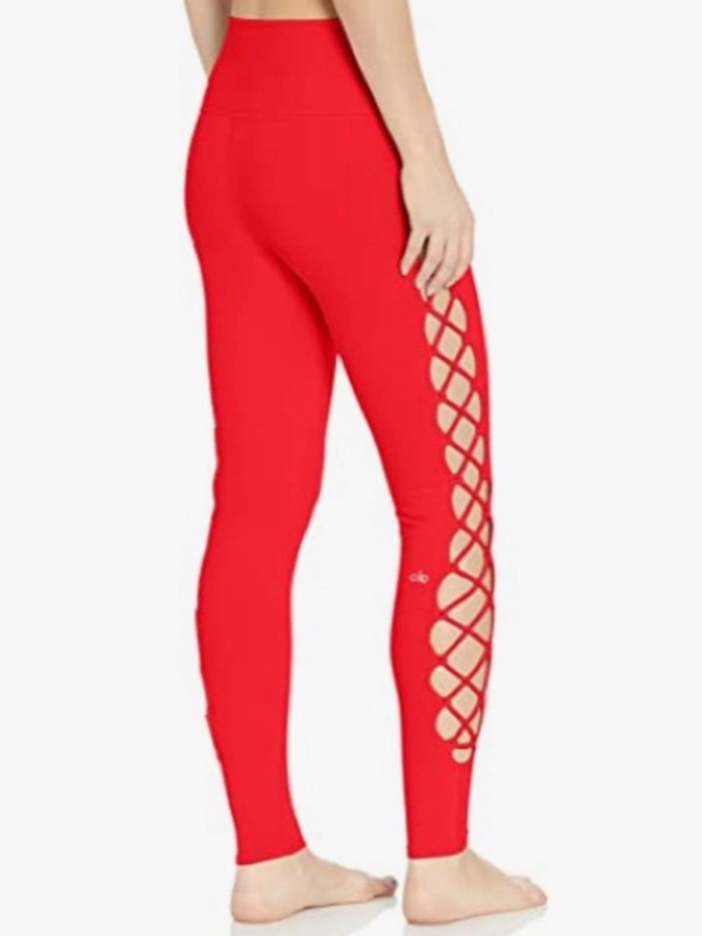 Alo Yoga Interfacing Leggings Cherry Pop M